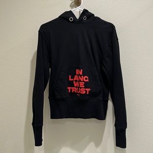 Helmut Lang - In Lang We Trust sweatshirt